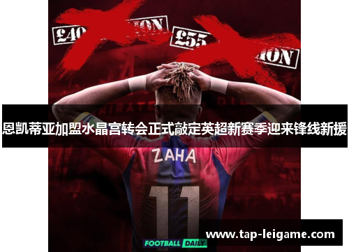 恩凯蒂亚加盟水晶宫转会正式敲定英超新赛季迎来锋线新援